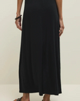 Black Idris Maxi Skirt