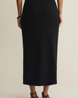 Ainslie Black Midi Skirt