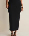 Ainslie Black Midi Skirt