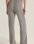 Light Oatmeal Heather Lounge Stripe Pant