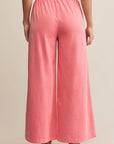 Sunset Pink Scout Jersey Flare Pant