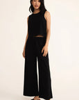 Scout Black Jersey  Flare Pant