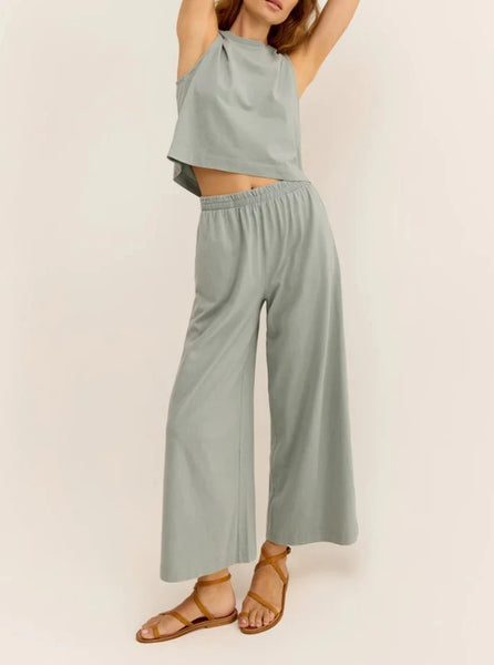 Harbor Gray Scout Jersey Flare Pocket Pant