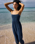 Indigo Santos Gauze Jumpsuit