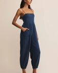 Indigo Santos Gauze Jumpsuit