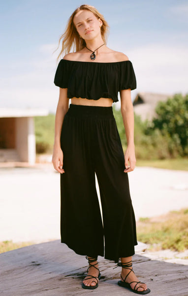 Black The Flared Pant