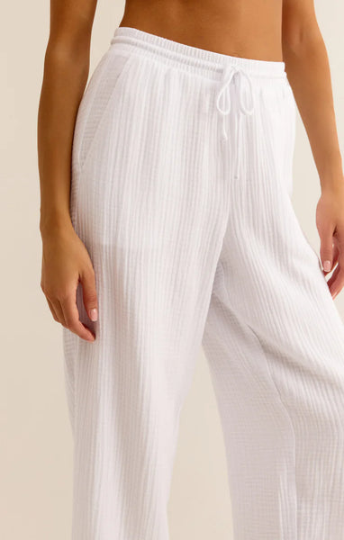 White Bondi Gauze Pant