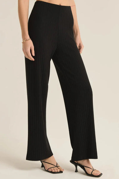 Black Monte Rib Pant