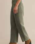 Hunter Green Olive Twill Pants