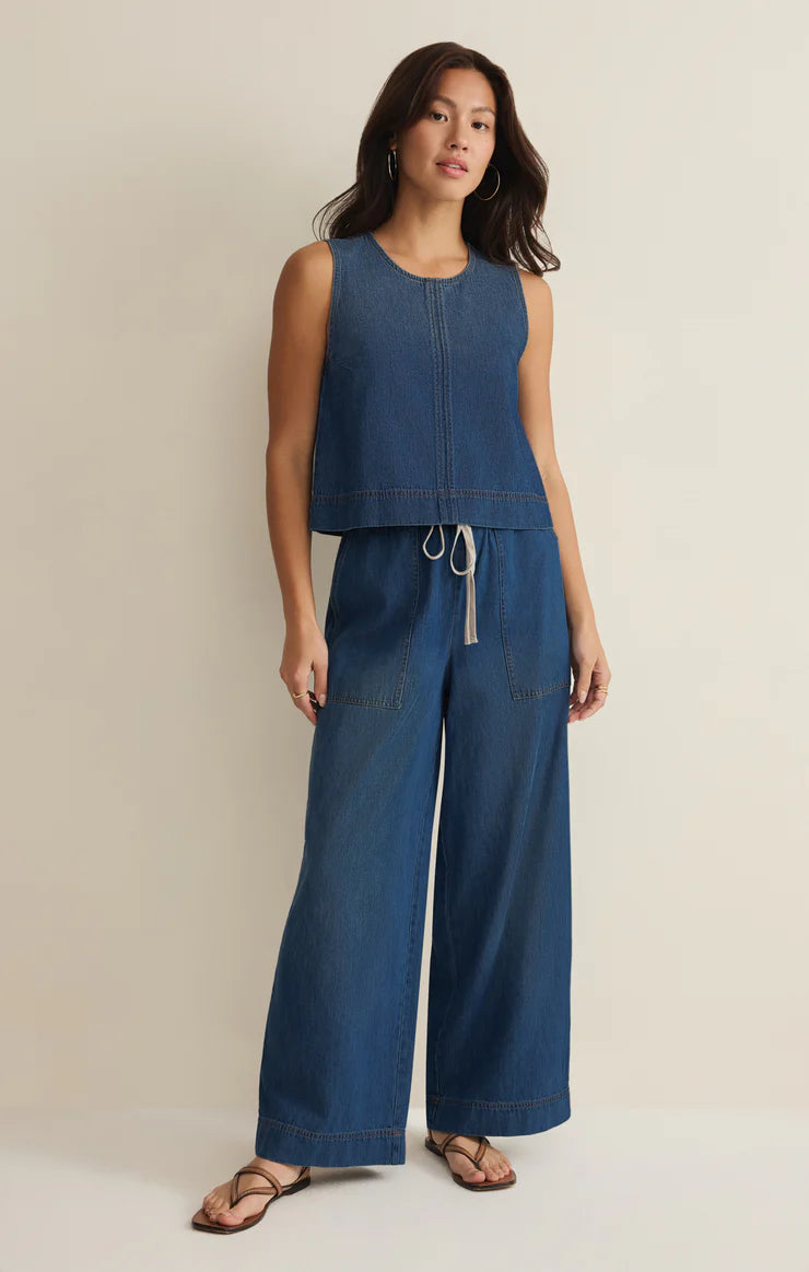Deep Water Daycation Denim Utility Pant