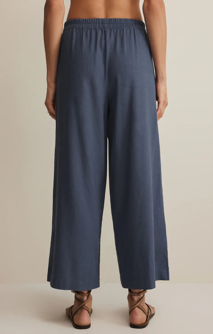 Vintage Indigo Scout Linen Pant