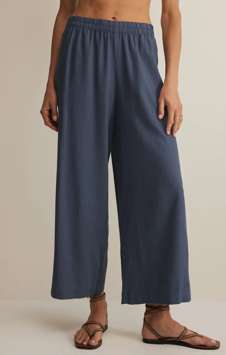 Vintage Indigo Scout Linen Pant