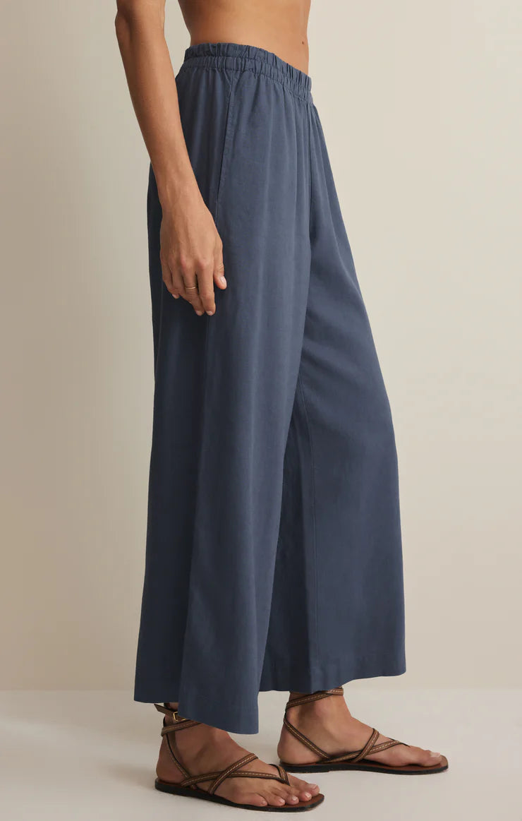Vintage Indigo Scout Linen Pant