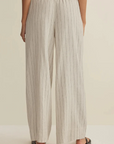 Linen Henri Striped Wide Leg Pant
