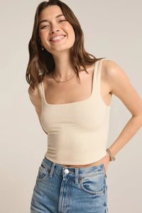 Sea Salt Myra Cropped Tank