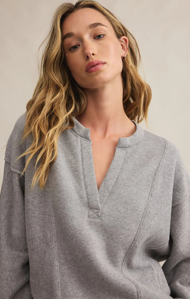 Classic Heather Grey Out Of Towner Sweatshirt