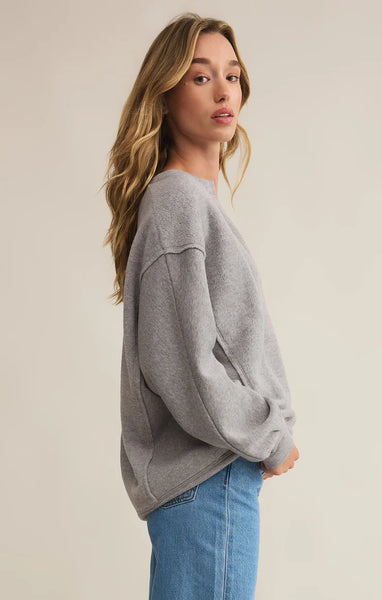 Classic Heather Grey Out Of Towner Sweatshirt