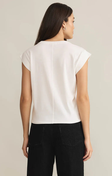 White Camino Top