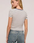 Supernova  Saxton Striped Tee