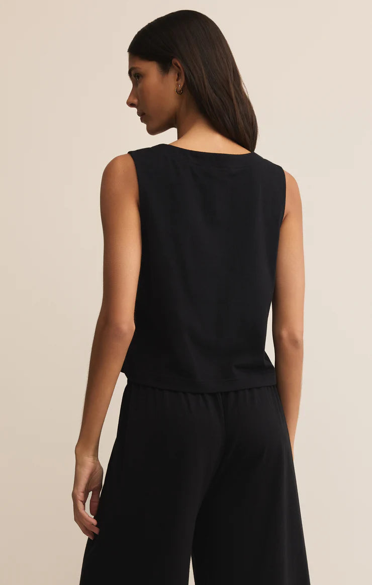 True Black Solace Jersey Top
