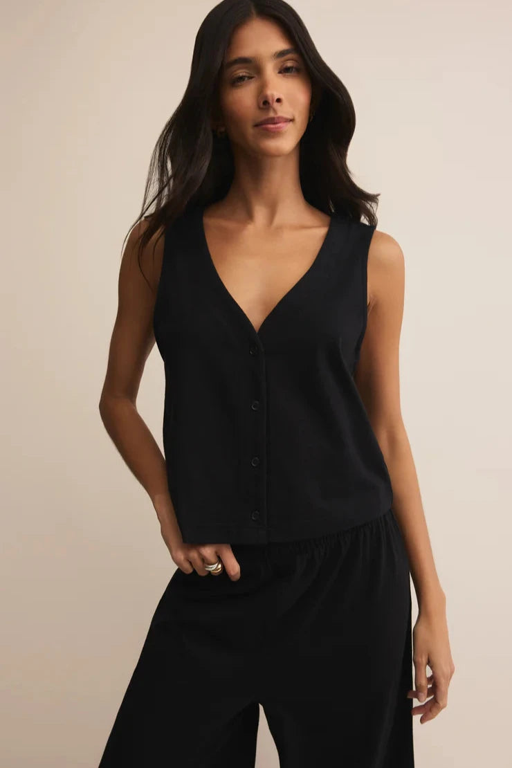 True Black Solace Jersey Top