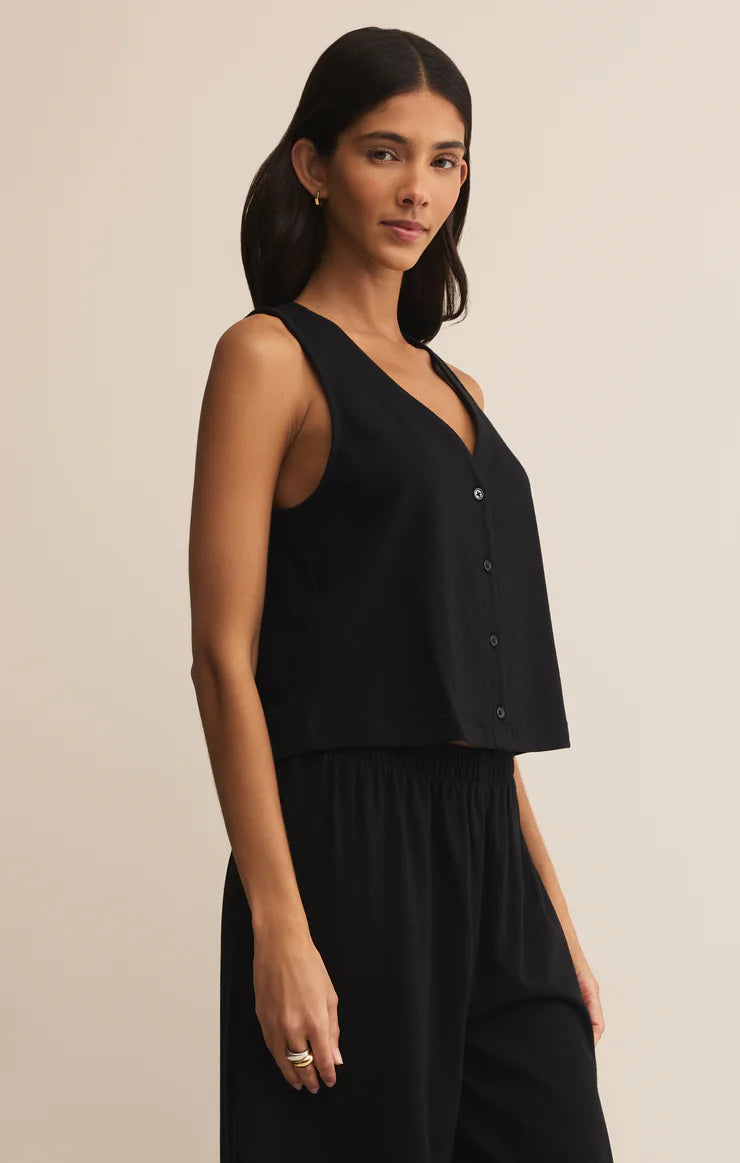 True Black Solace Jersey Top