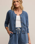 Vintage Indigo Daily Knit Denim Cardigan