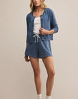 Vintage Indigo Daily Knit Denim Cardigan