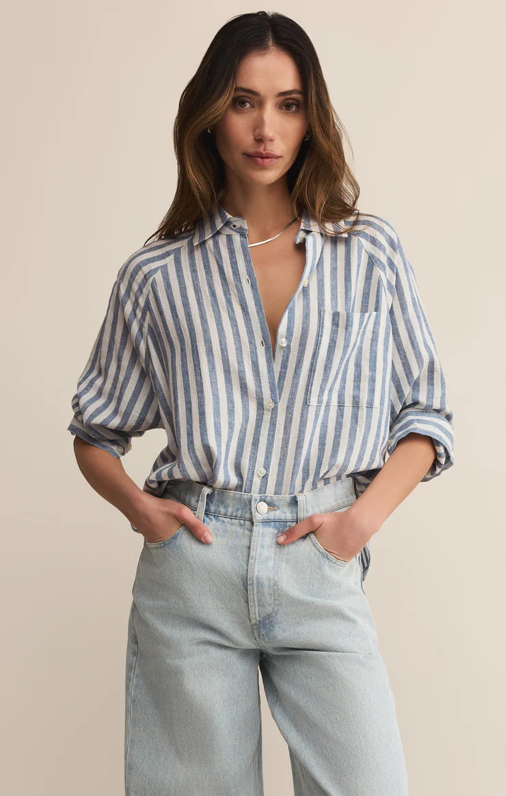 Boathouse The Perfect Linen Top