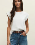 White Camino Jersey Top