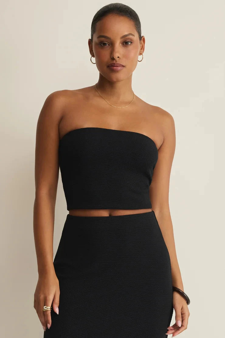 Caffari Black Tube Top