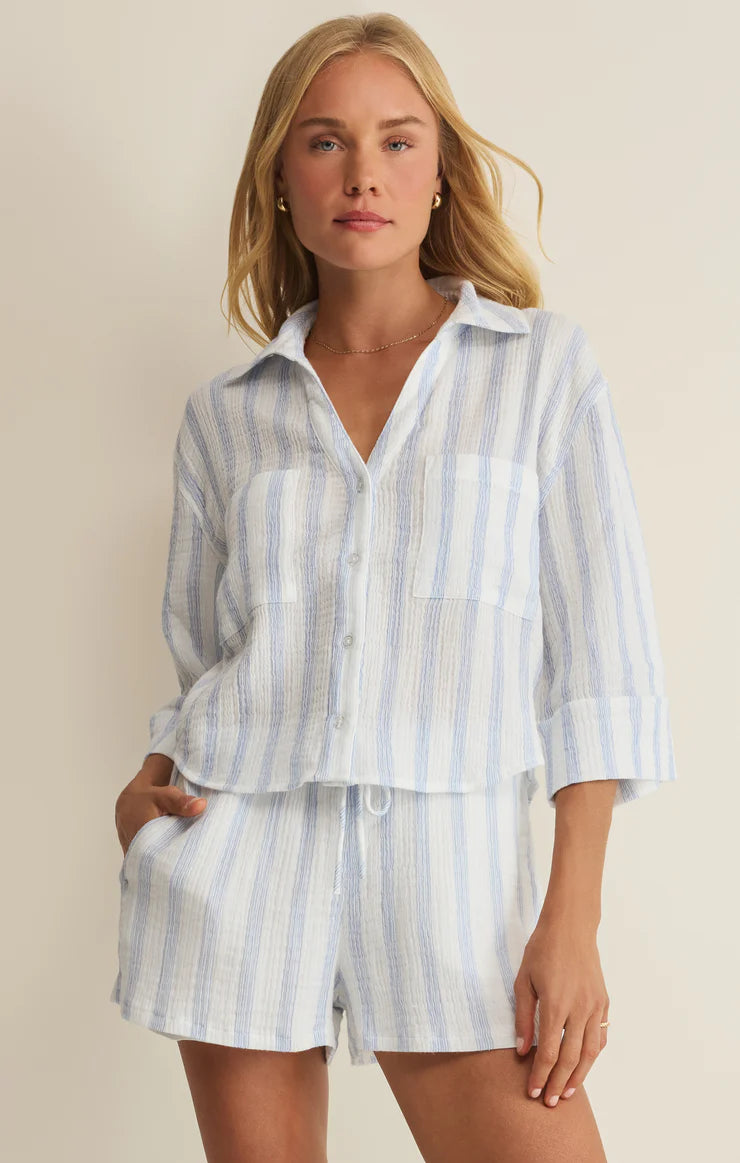Sea Salt Helena Striped Shirt