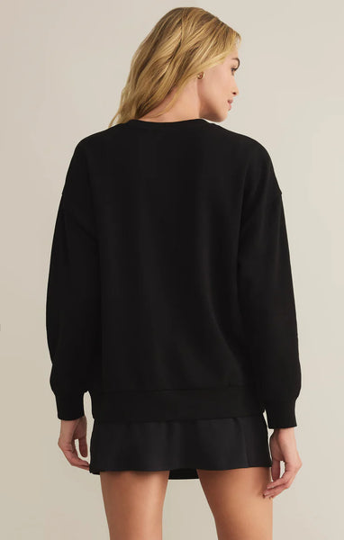 Black Pickled Sweatshirt