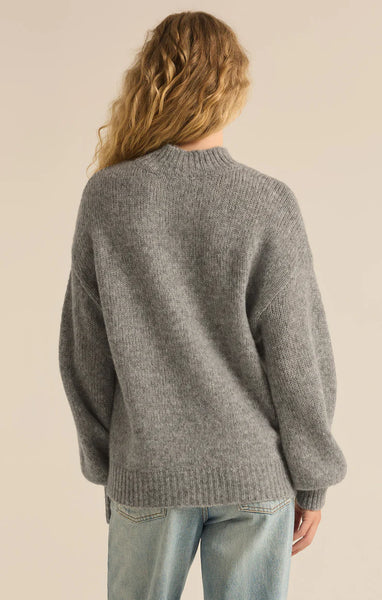 Classic Heather Grey Danica Sweater