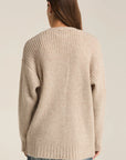 Light Oatmeal Heather Josie Cozy Cardigan