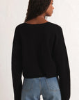 Black Estelle Cardigan