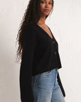 Black Estelle Cardigan