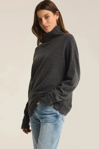 Charcoal Heather Richie Sweater