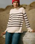 Sea Salt Fin Stripe Sweater