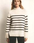 Sea Salt Fin Stripe Sweater