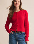 Festive Red Medina Cardigan
