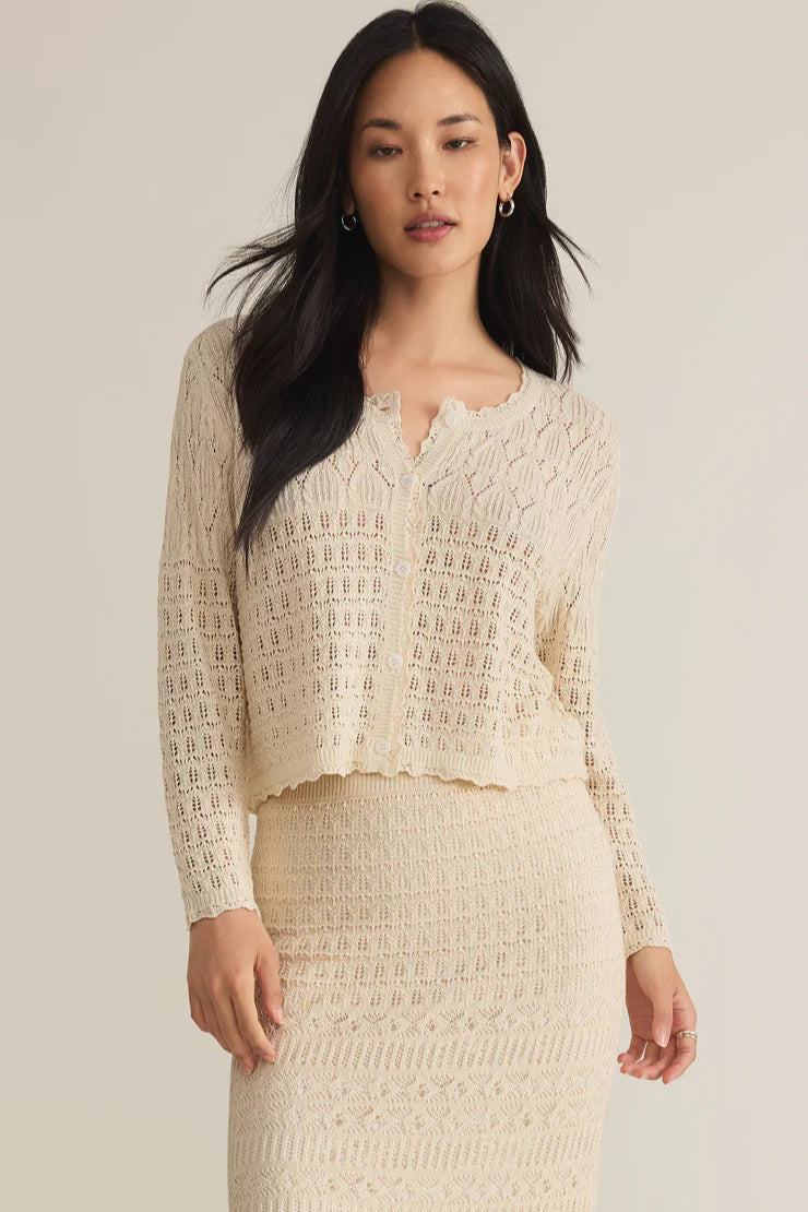 Sea Salt Cardi Crochet Top