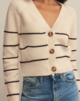 Sea Salt Stefi Stripe Cardigan