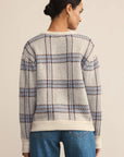 Natural Junction Plaid Sweater
