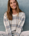Natural Junction Plaid Sweater