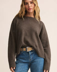 Burnt Ash Heather Cirrus Cozy Sweater