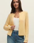 Custard Medina Rib Cardigan