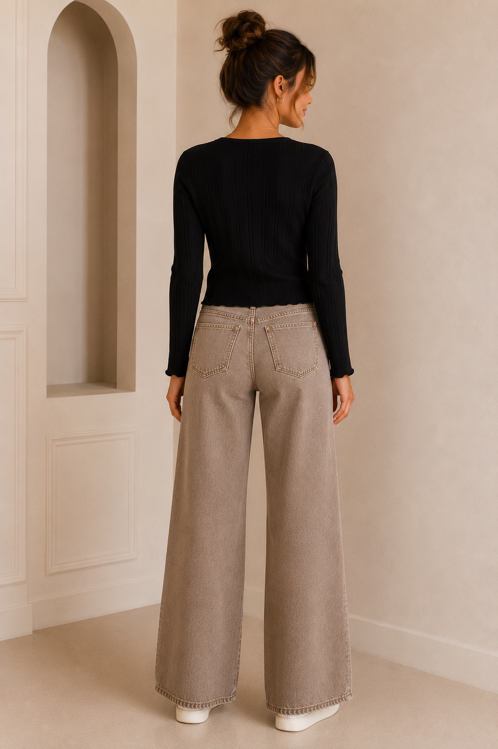 Natural Landa Sweater Top