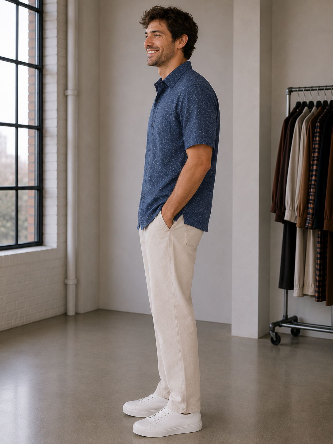 Midnight Velora Short Sleeve Shirt