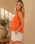 Grapefruit Soda Rosabel Blouse
